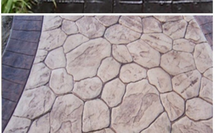 Concreto estampado